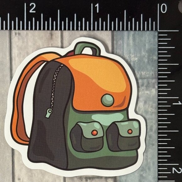 π10/$10π Adventure Travel Reusable Waterproof Vinyl Sticker Decal - Picture 1 of 1